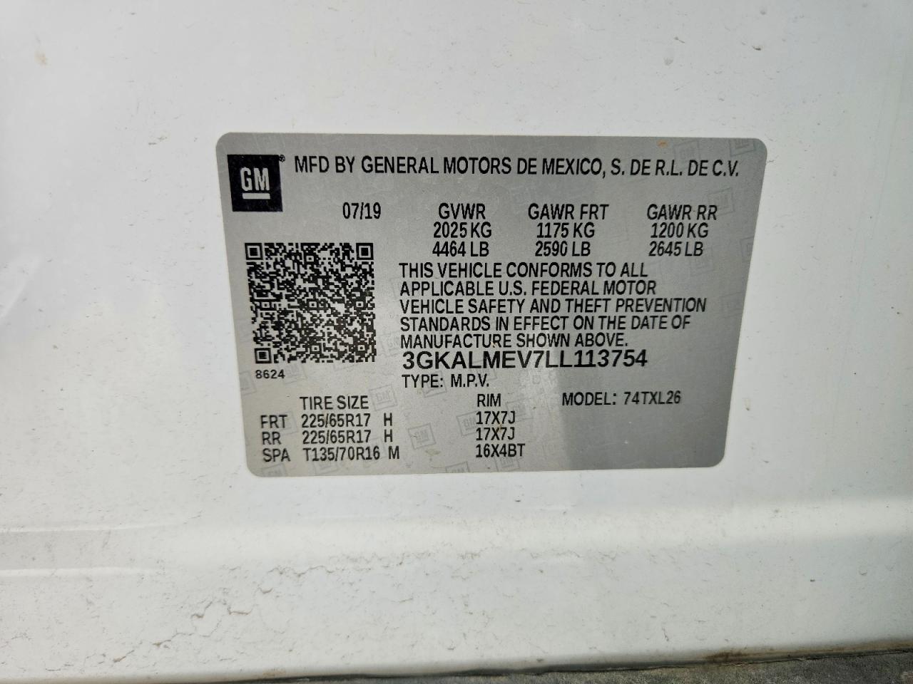 2020 GMC TERRAIN SLE photo 13