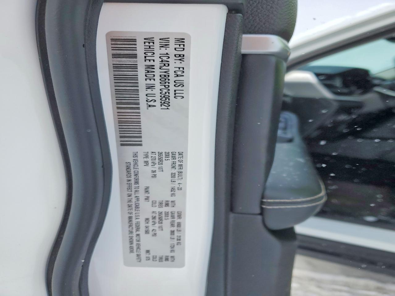 2023 JEEP GRAND CHEROKEE LIMITED 4XE photo 14