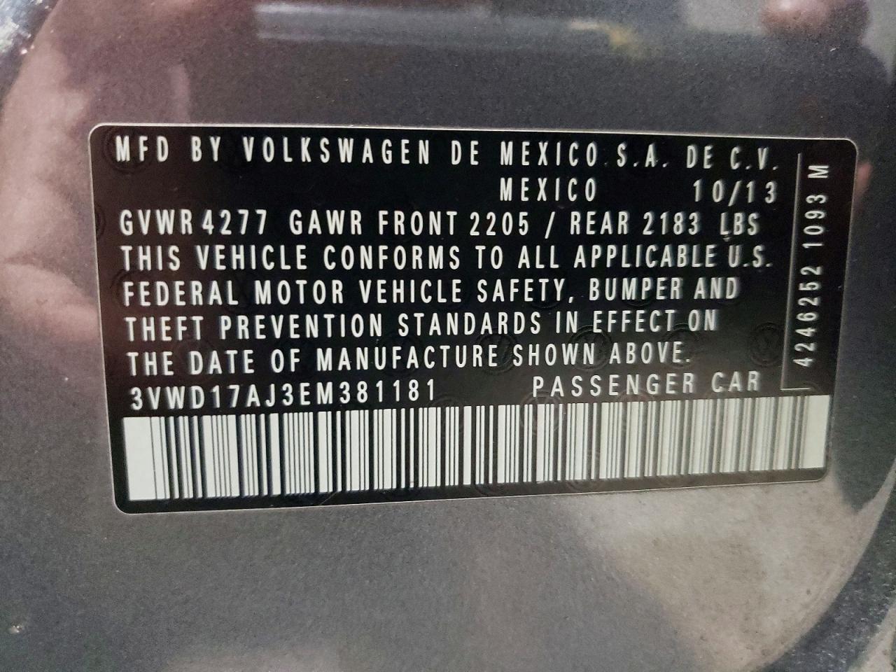 2014 VOLKSWAGEN JETTA SE photo 25