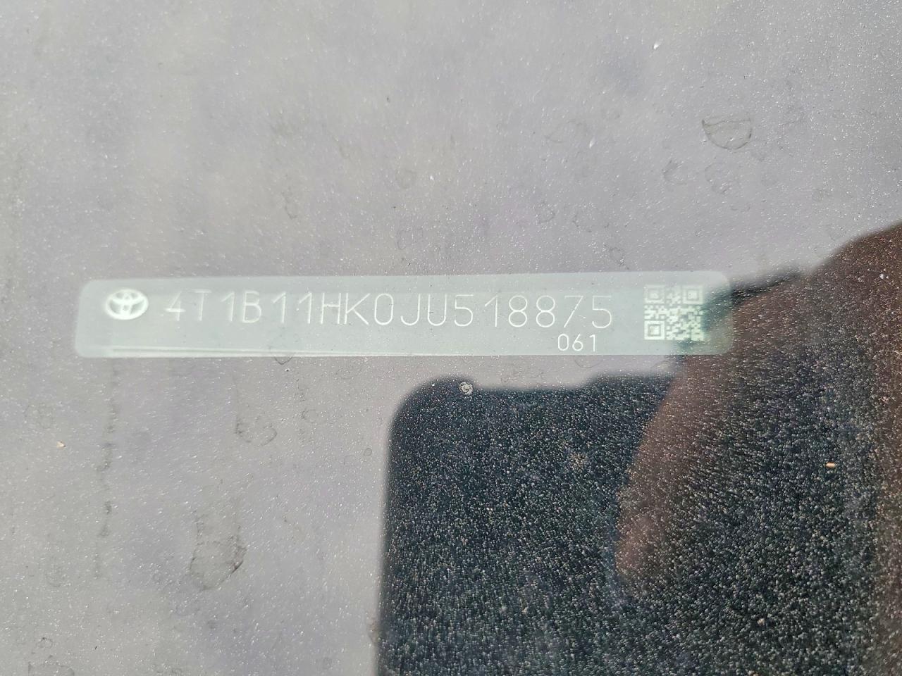 2018 TOYOTA CAMRY L photo 23