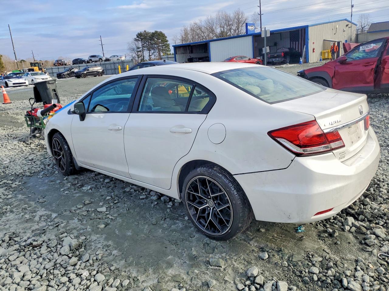 2013 HONDA CIVIC LX photo 2