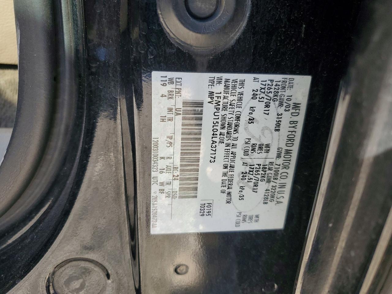 2004 FORD EXPEDITION XLT photo 13