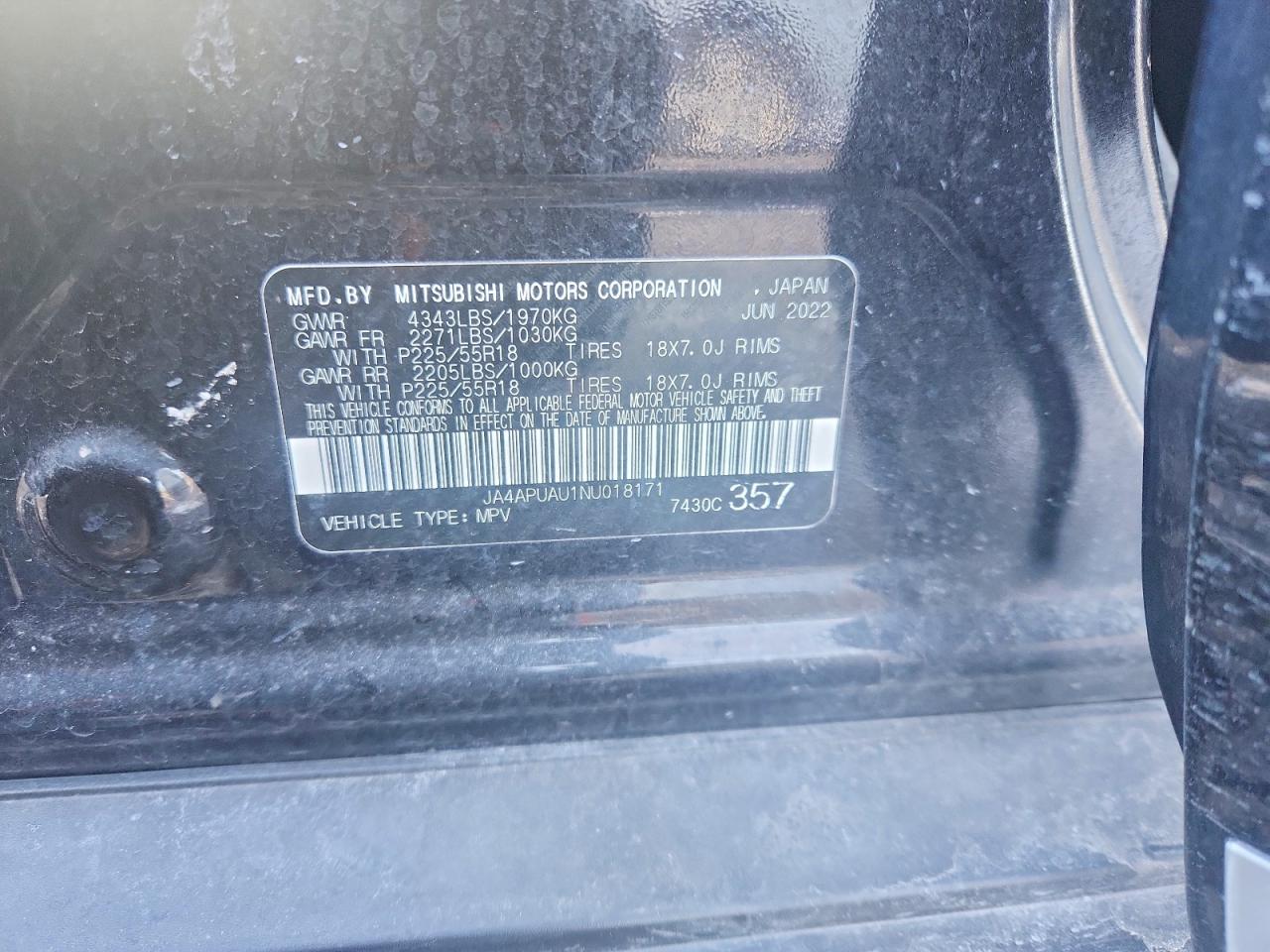 2022 MITSUBISHI OUTLANDER SPORT ES photo 34