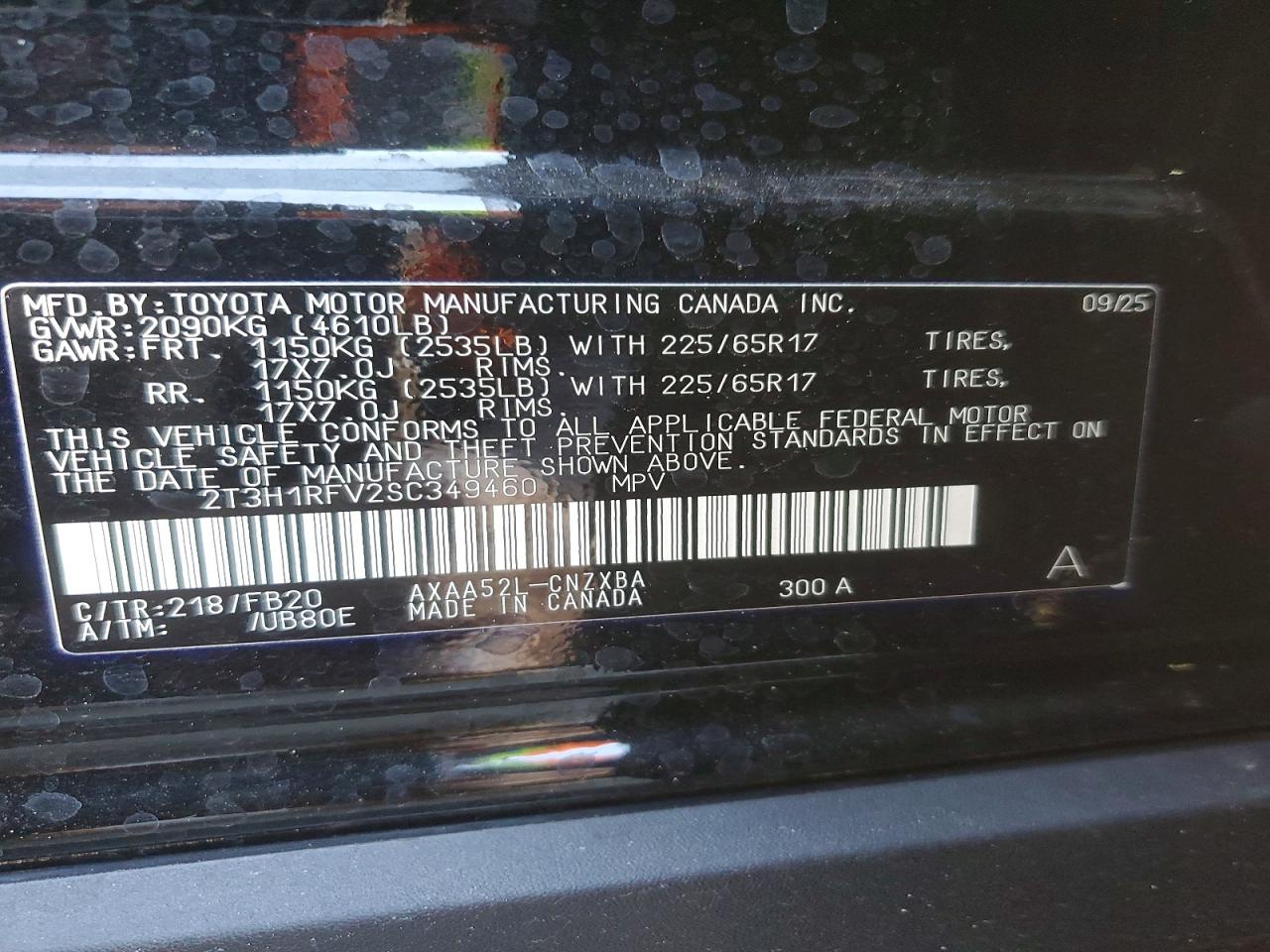2025 TOYOTA RAV4 LE photo 37
