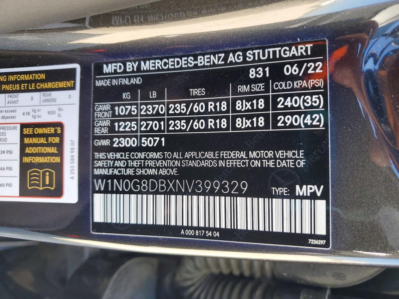 2022 MERCEDES-BENZ GLC 300 photo 37