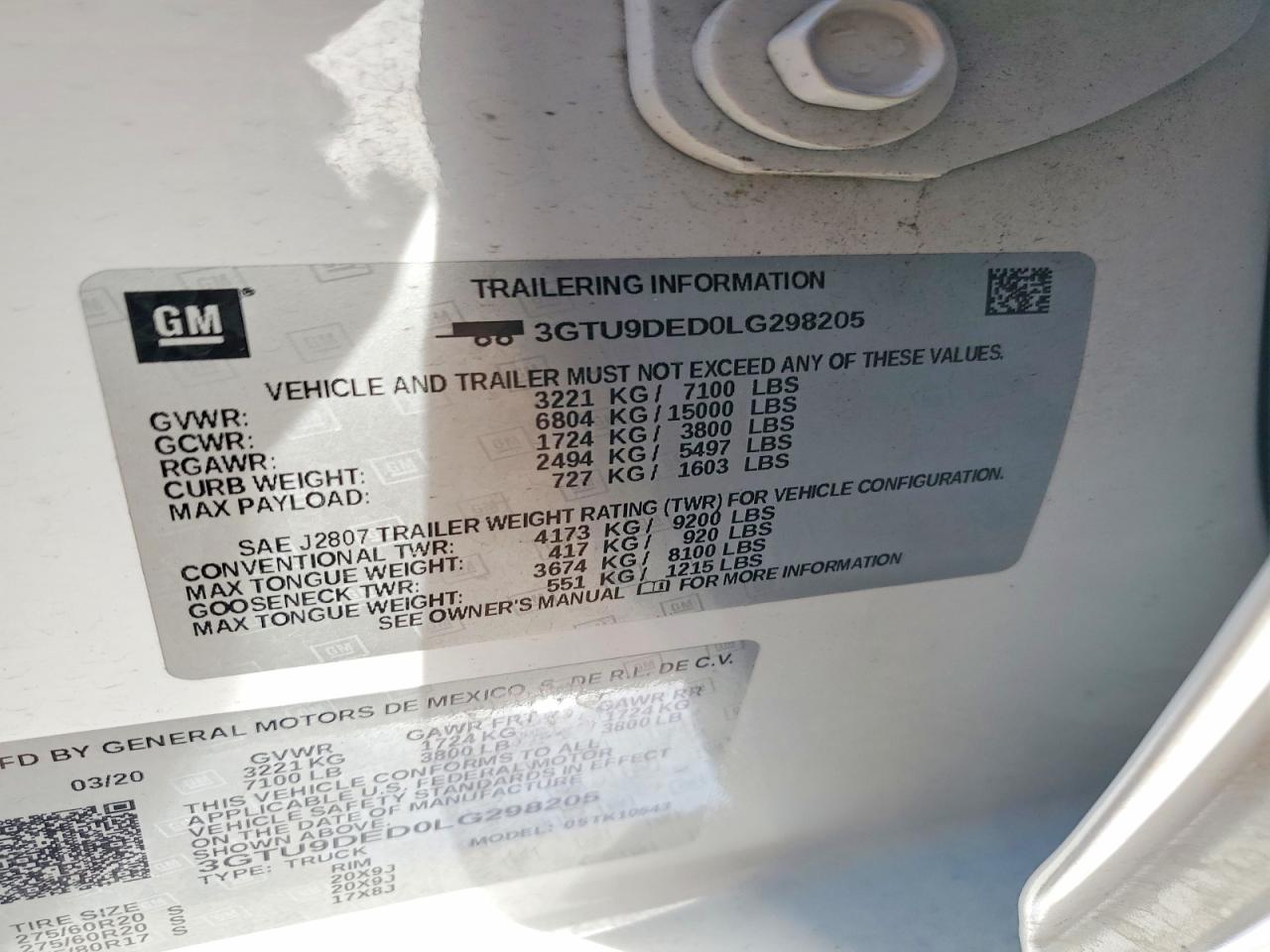 2020 GMC SIERRA K1500 SLT photo 23