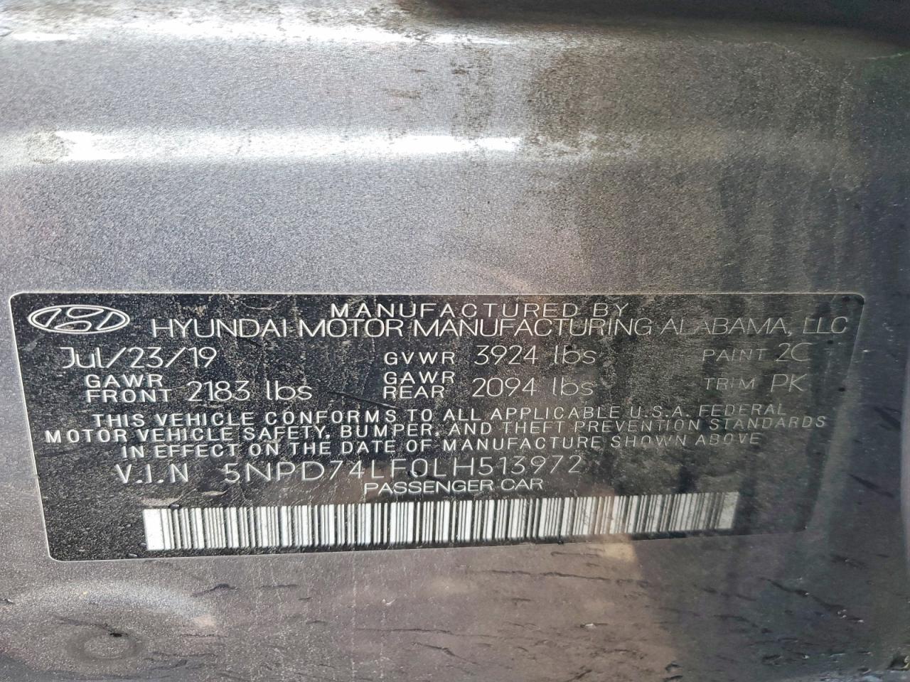 2020 HYUNDAI ELANTRA SE photo 25