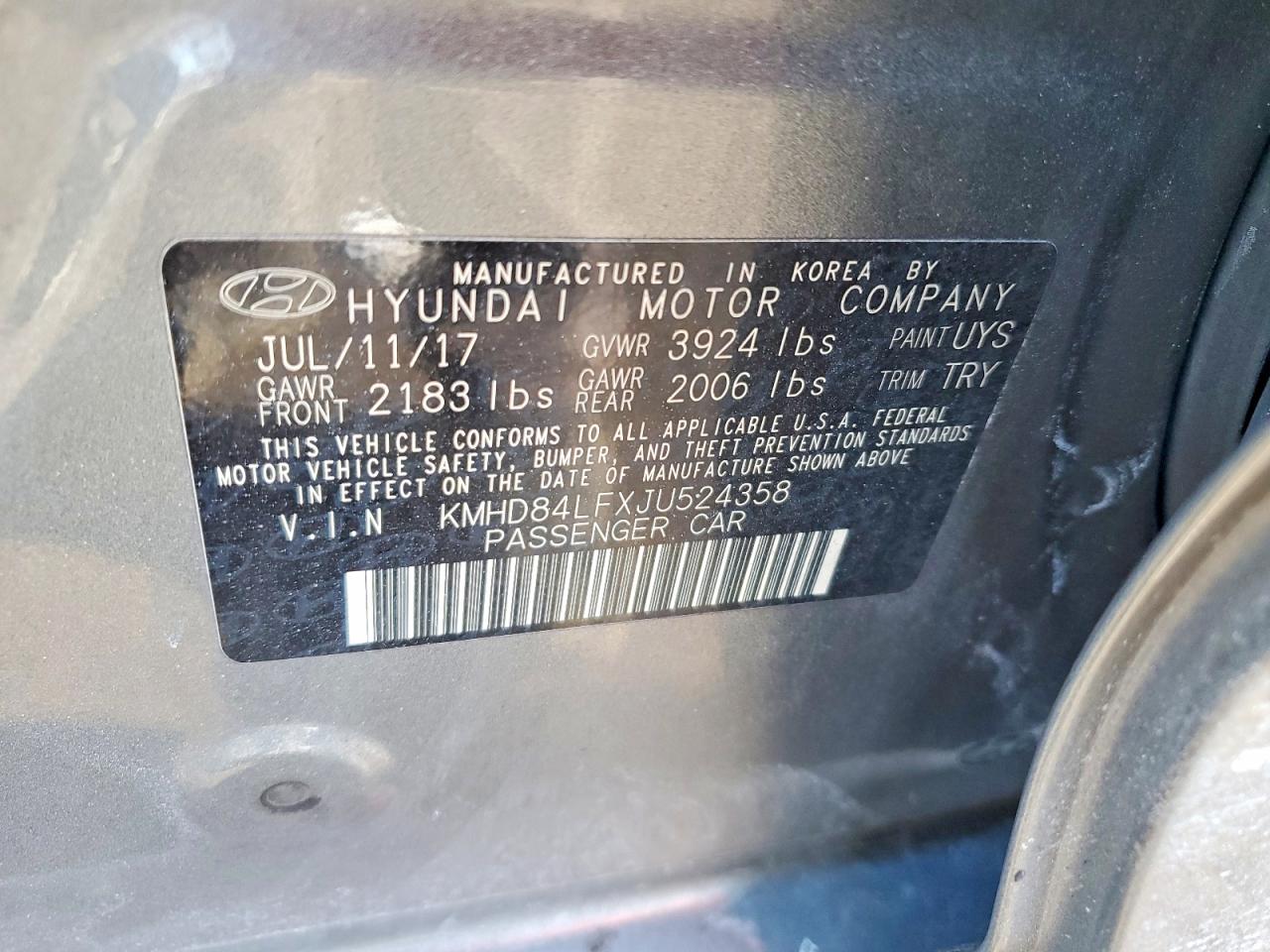 2018 HYUNDAI ELANTRA SEL photo 34