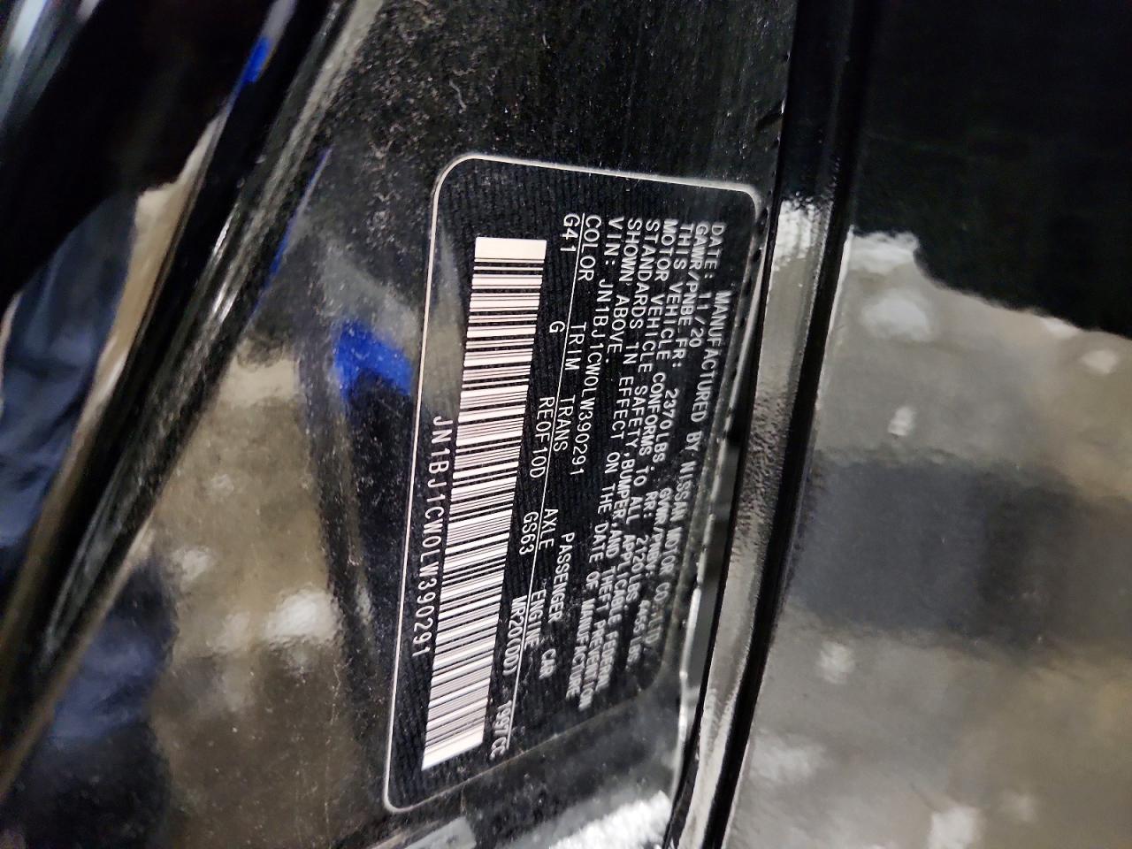 2020 NISSAN ROGUE SPORT S photo 25