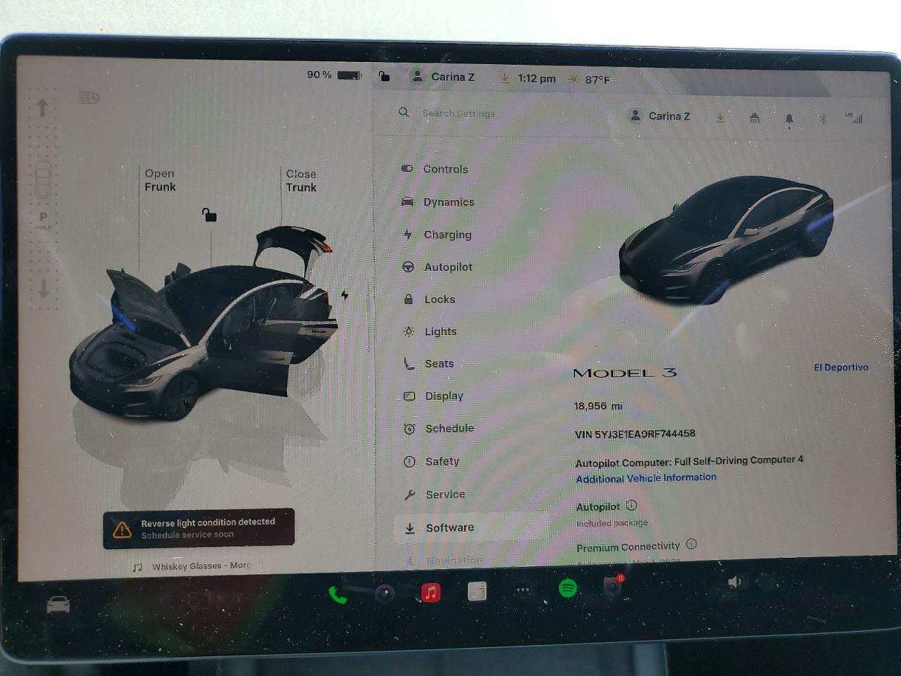 2024 TESLA MODEL 3 photo 9