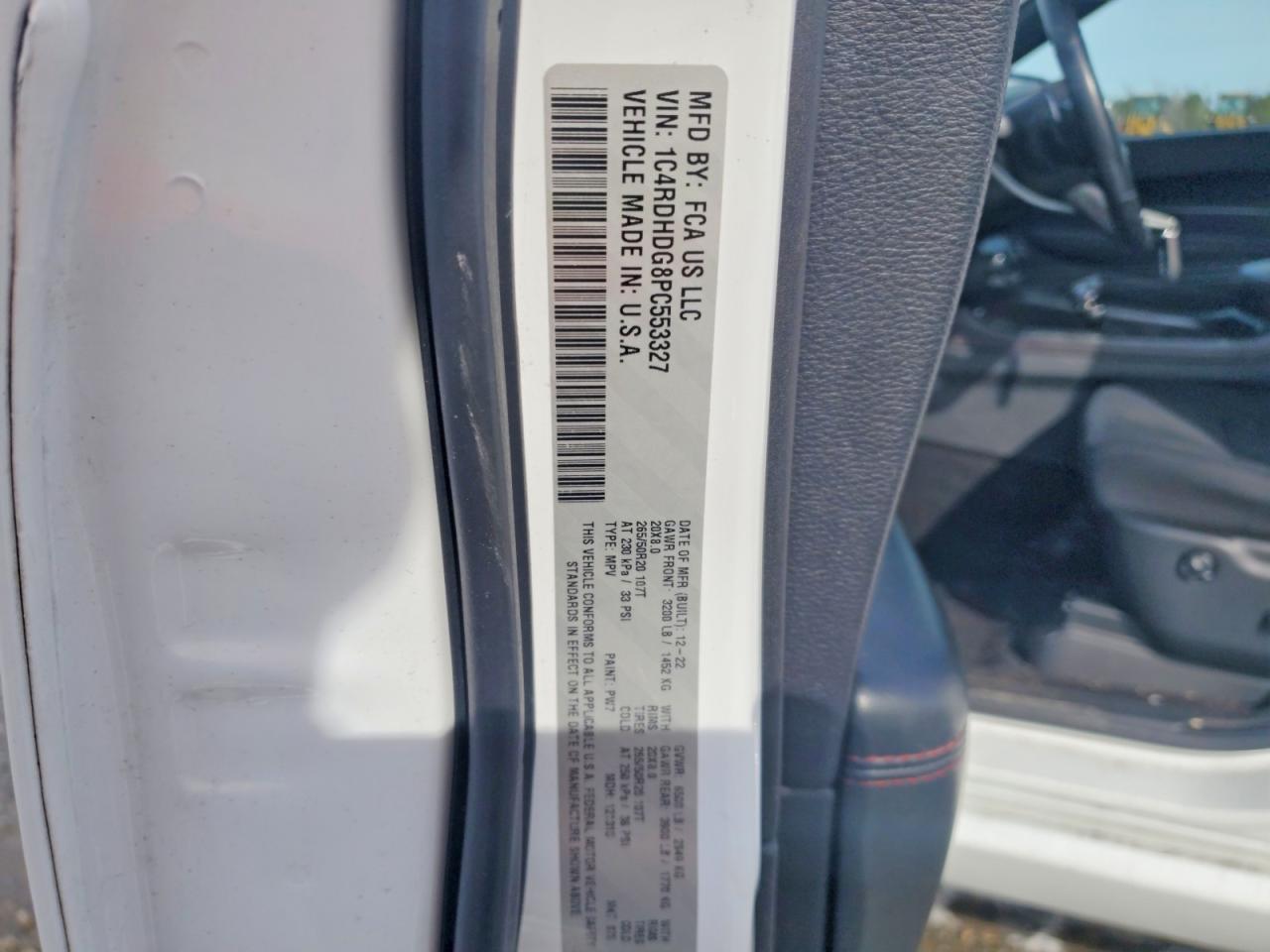 2023 DODGE DURANGO GT photo 37