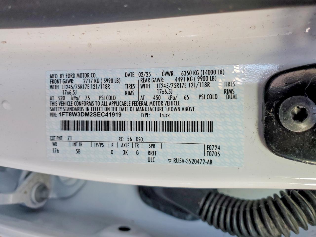 2025 FORD F350 SUPER DUTY photo 27