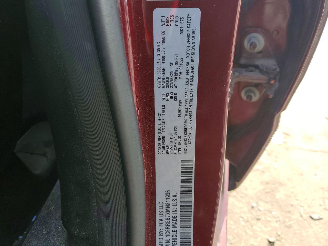 2021 RAM 1500 BIG HORN/LONE STAR photo 25