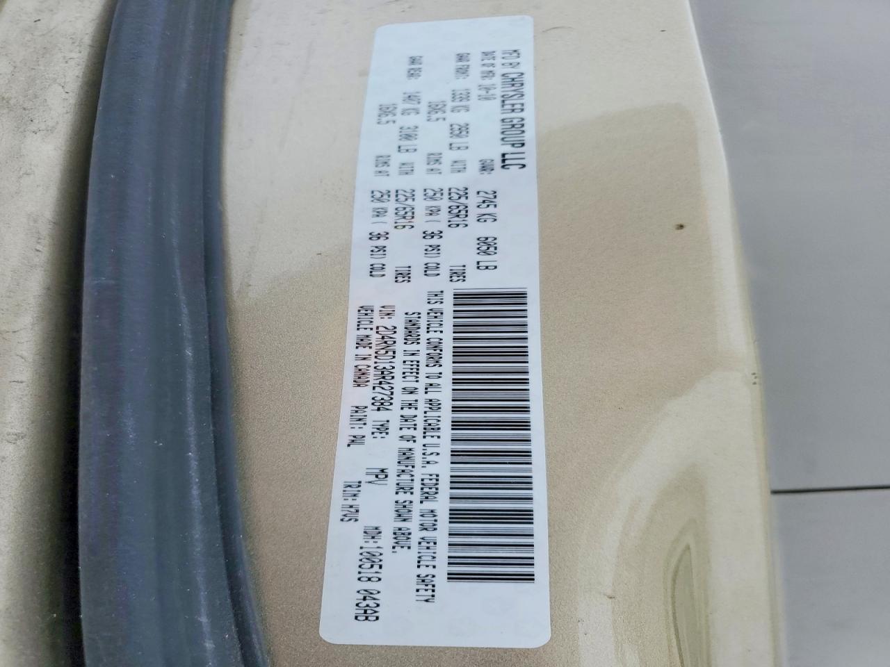 2010 DODGE GRAND CARAVAN SXT photo 14
