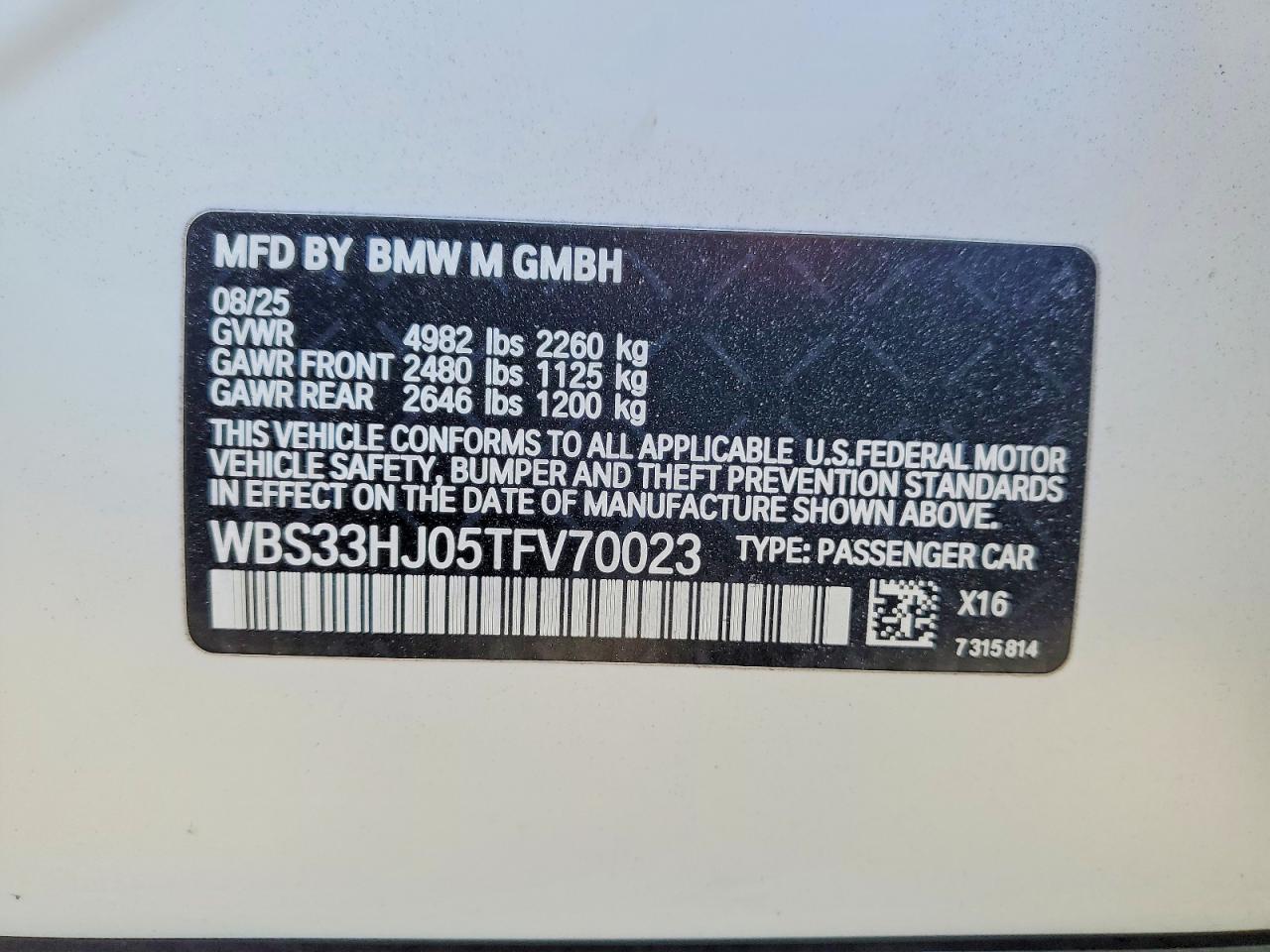 2026 BMW M3 COMPETITION photo 23