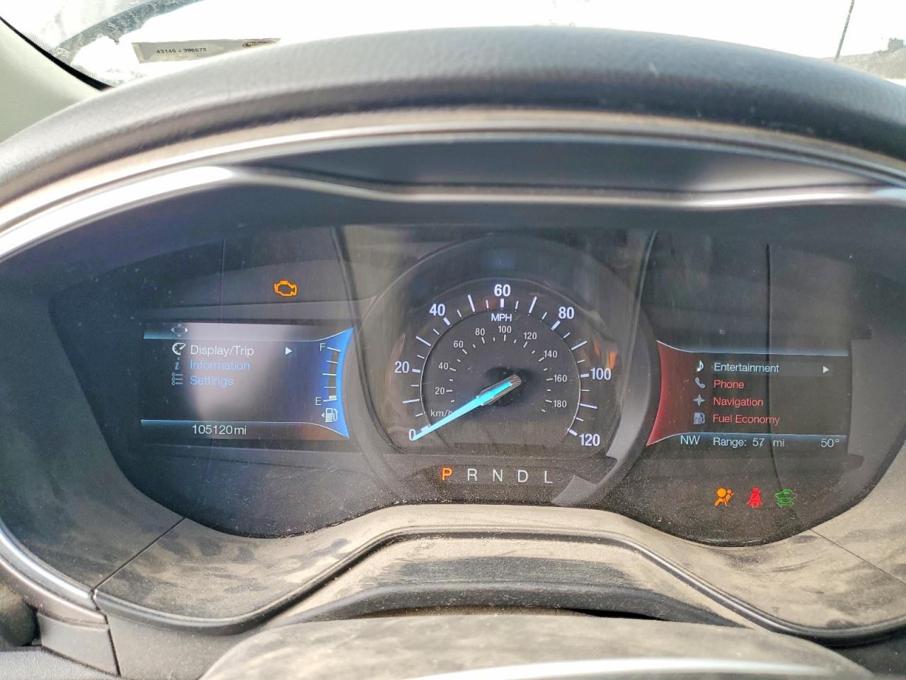2019 FORD FUSION SE photo 9