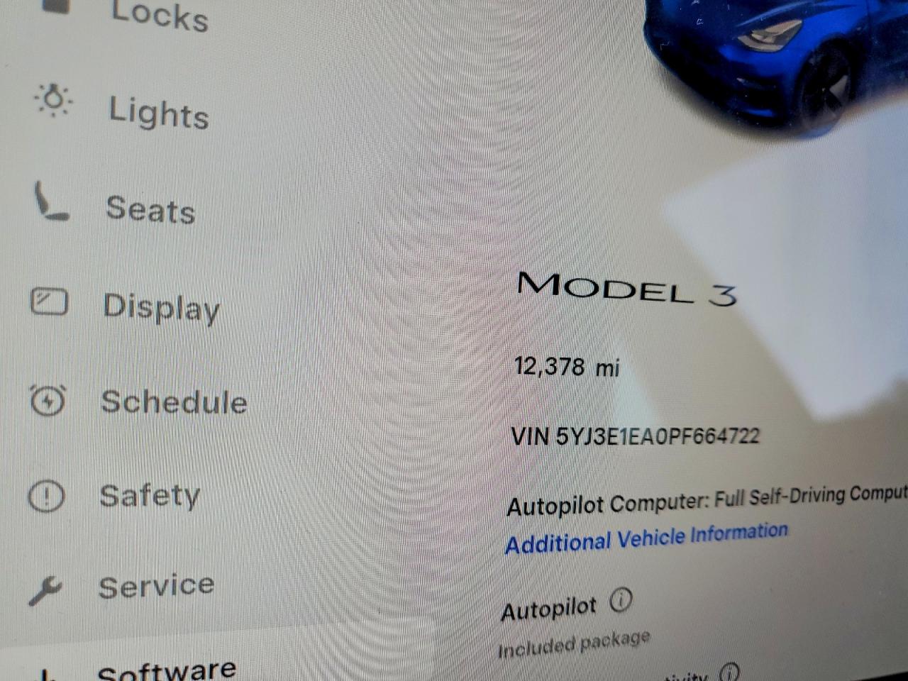 2023 TESLA MODEL 3 photo 9