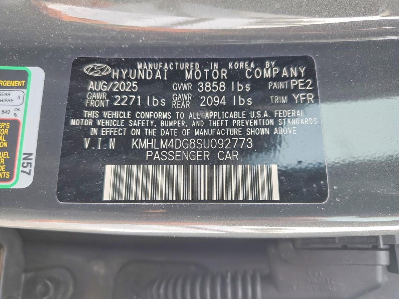 2025 HYUNDAI ELANTRA SEL SPORT photo 23