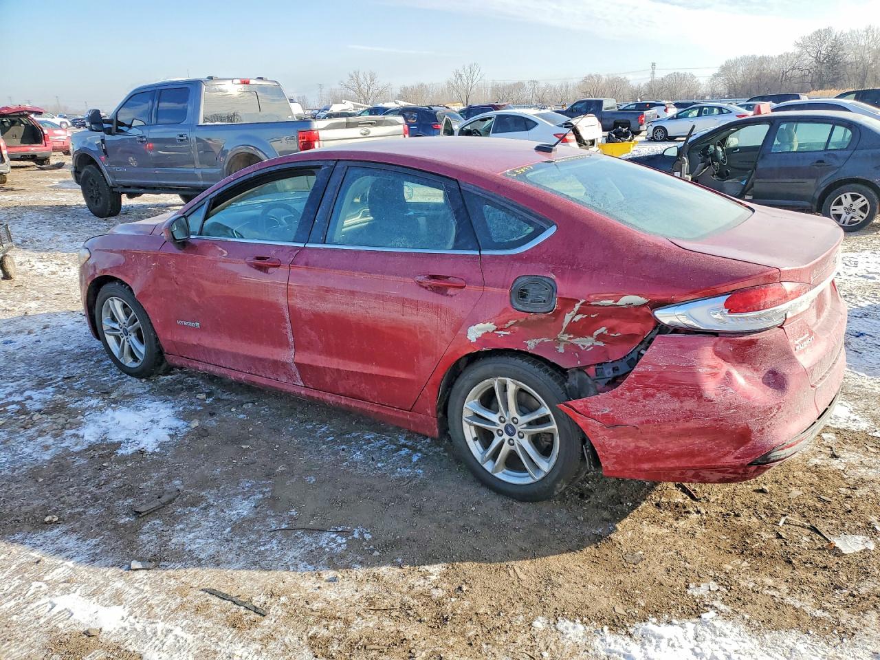2018 FORD FUSION SE HYBRID photo 3