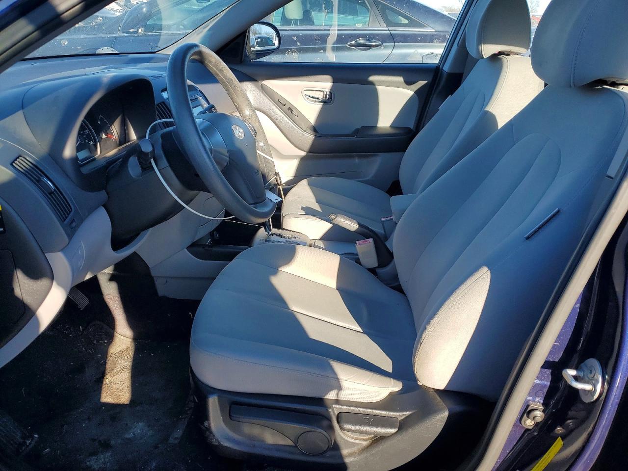 2010 HYUNDAI ELANTRA BLUE photo 7