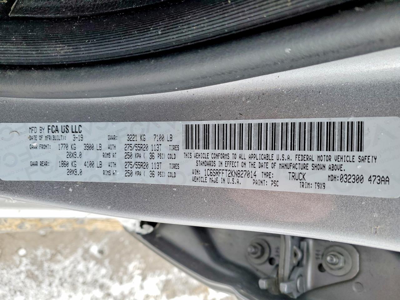 2019 RAM 1500 BIG HORN photo 12