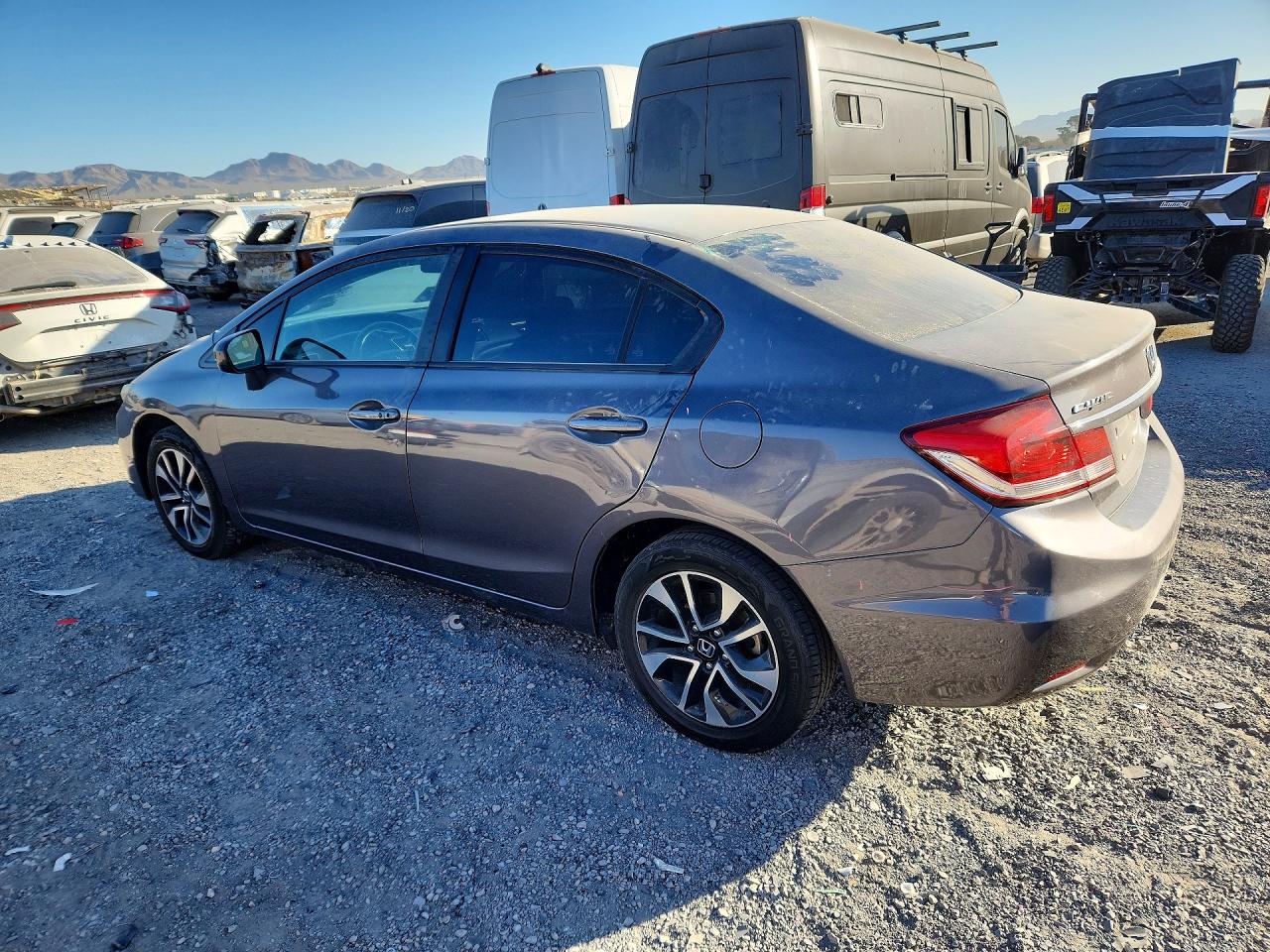 2015 HONDA CIVIC EX photo 2