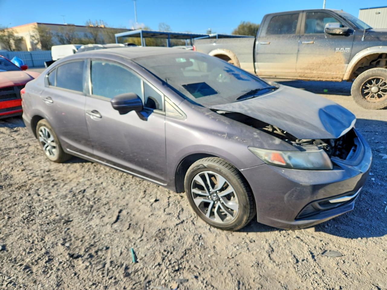 2015 HONDA CIVIC EX photo 4