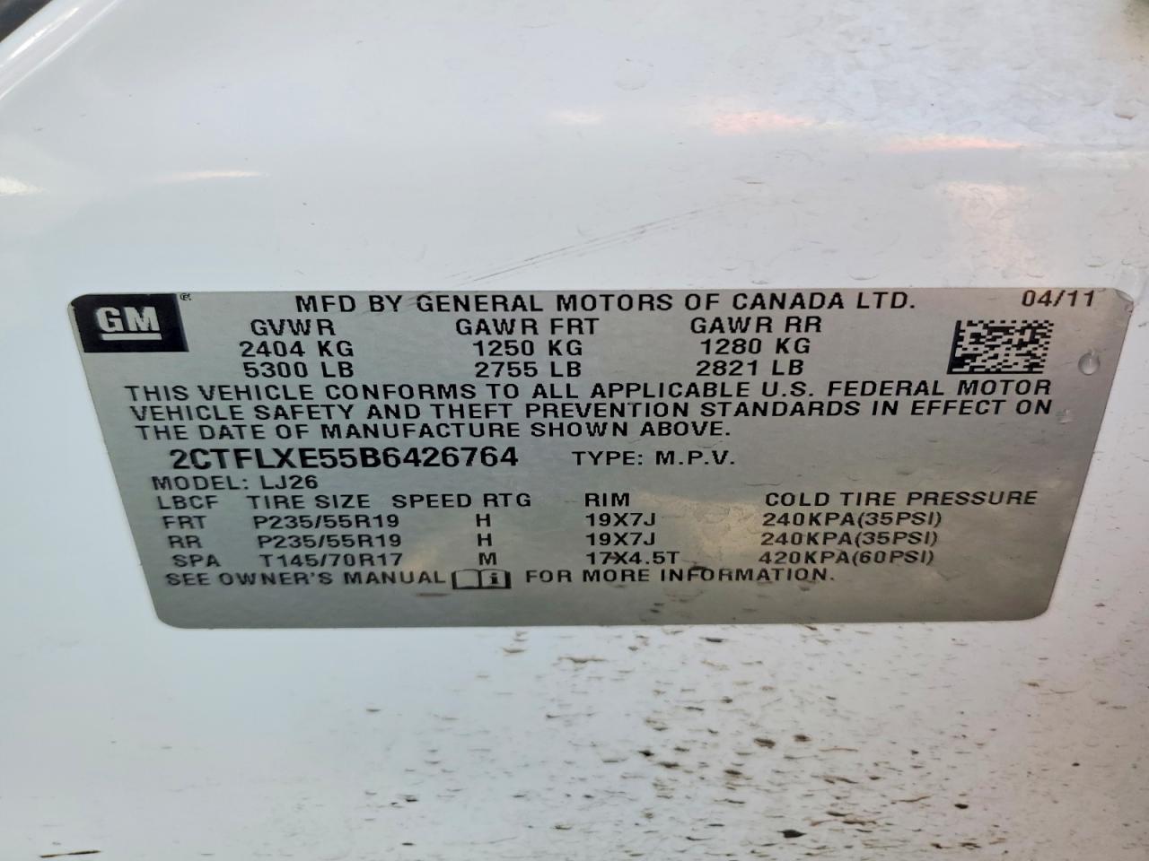 2011 GMC TERRAIN SLT photo 25