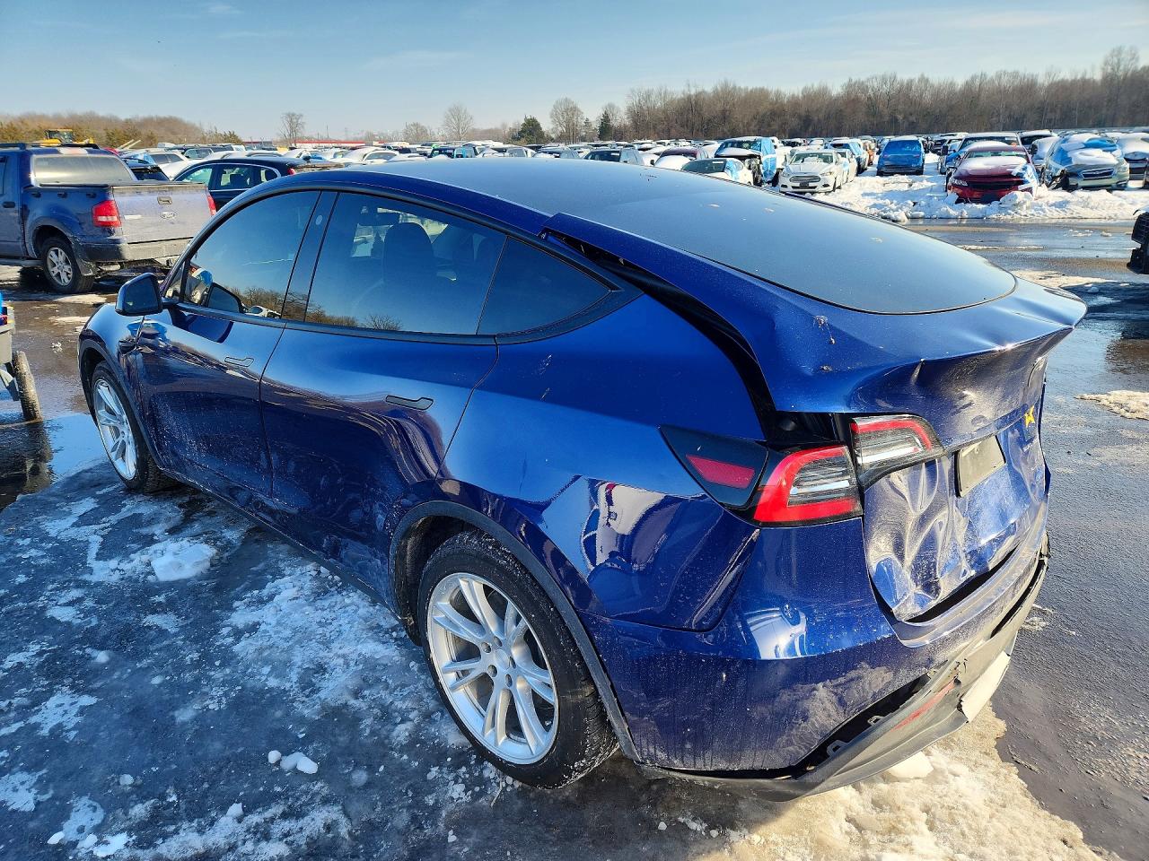 2021 TESLA MODEL Y photo 4