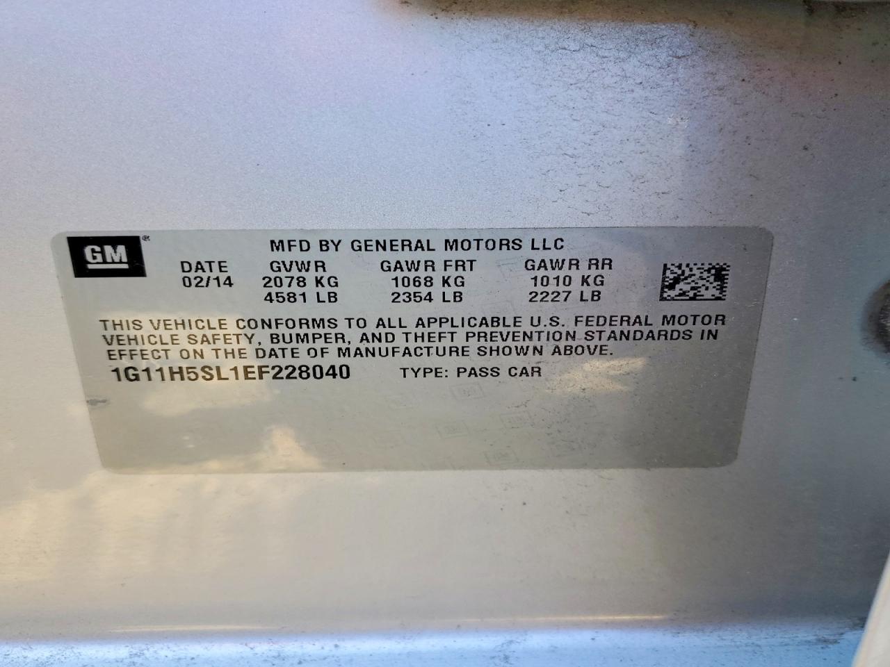2014 CHEVROLET MALIBU LTZ photo 34
