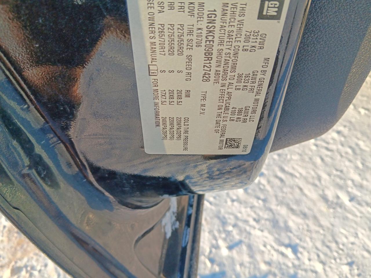 2011 CHEVROLET TAHOE K1500 LTZ photo 25