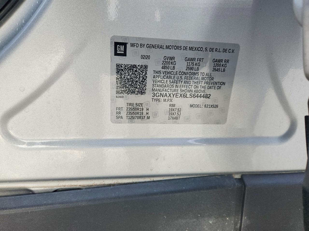 2020 CHEVROLET EQUINOX PREMIER photo 27