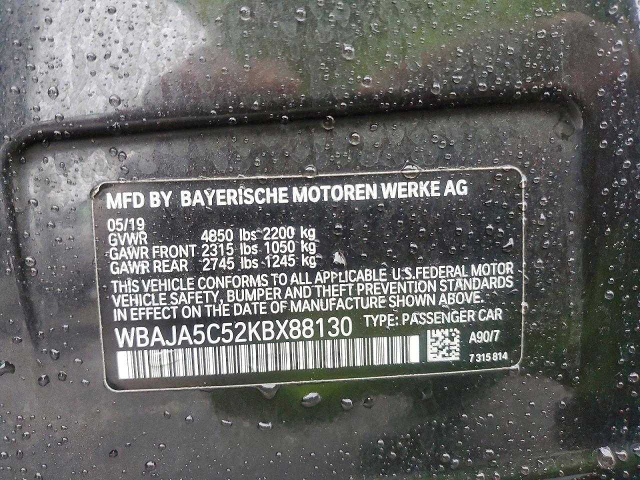 2019 BMW 530 I photo 25