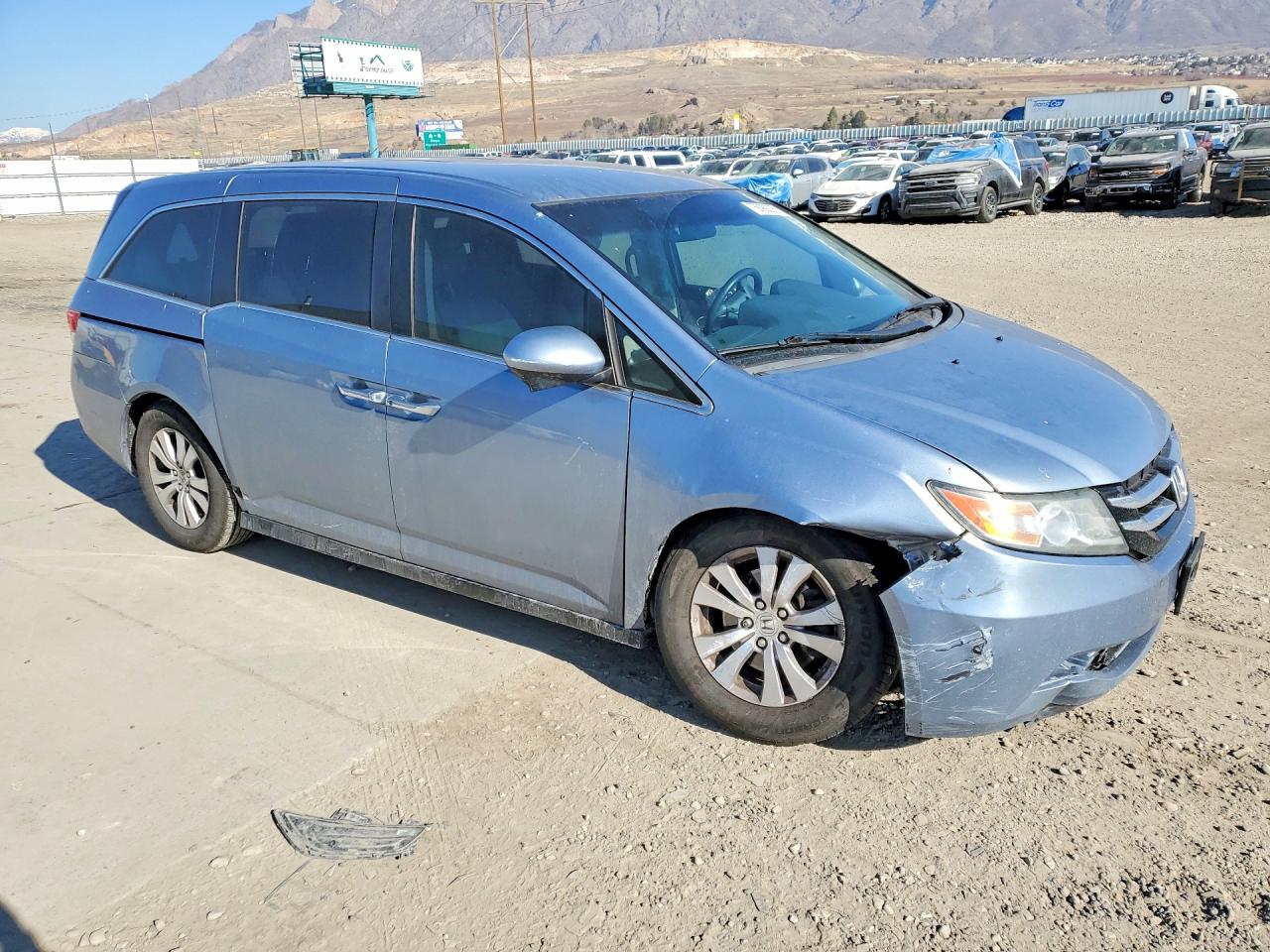 2014 HONDA ODYSSEY EX photo 4