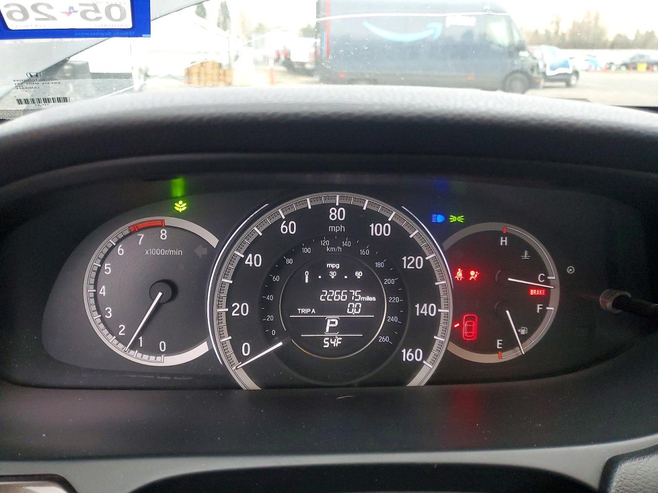 2016 HONDA ACCORD EXL photo 17