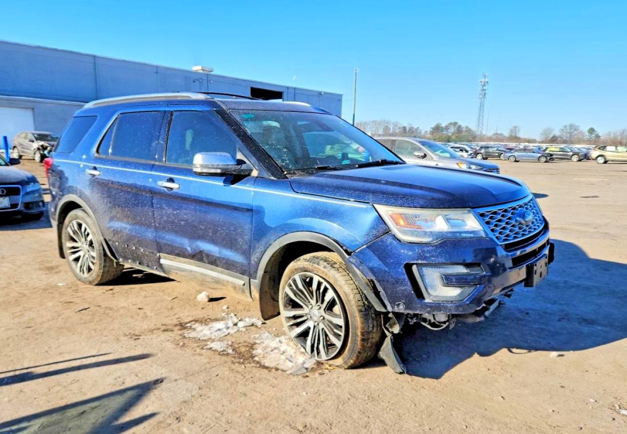 2017 FORD EXPLORER PLATINUM photo 4