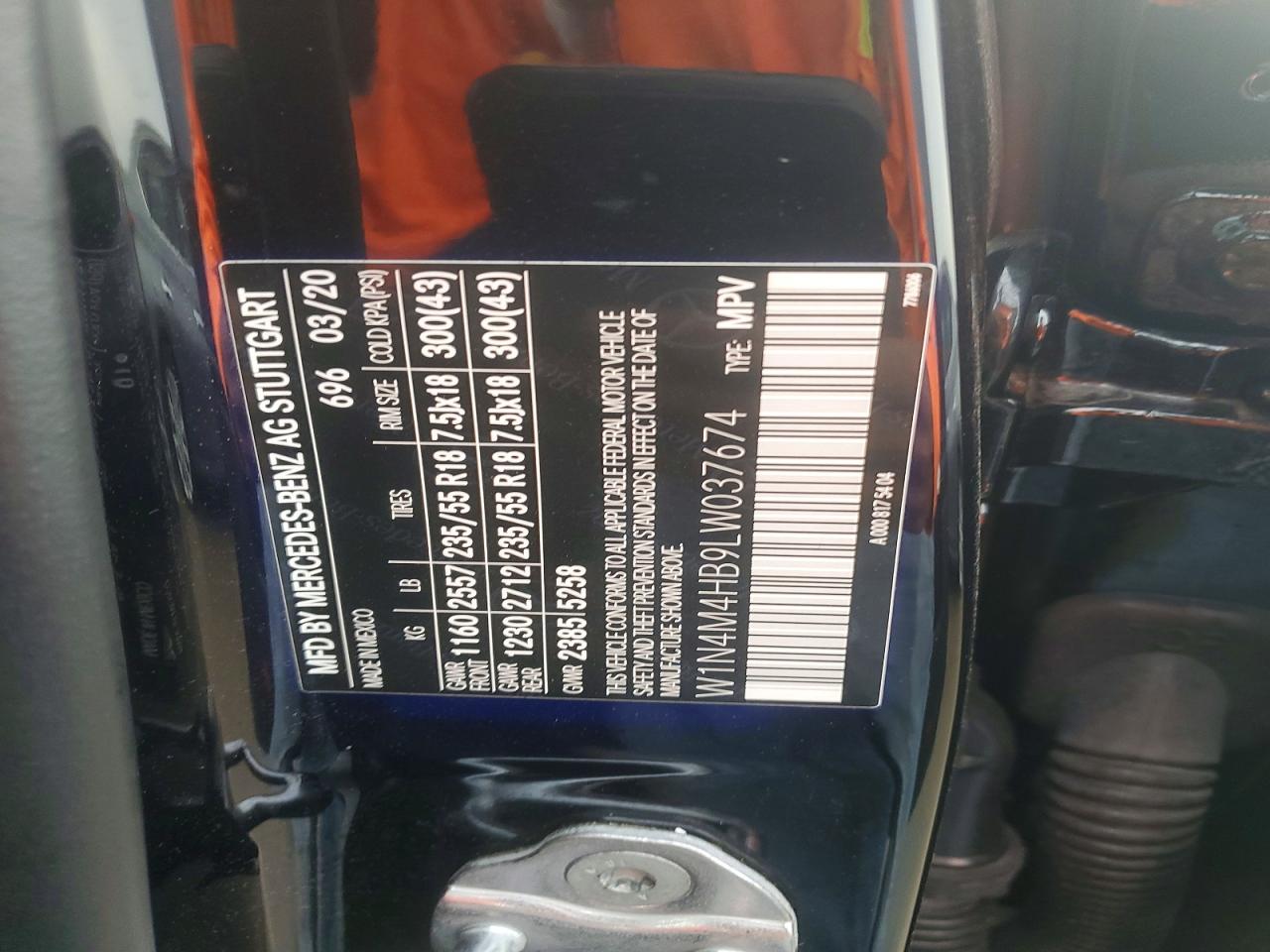 2020 MERCEDES-BENZ GLB 250 4MATIC photo 23