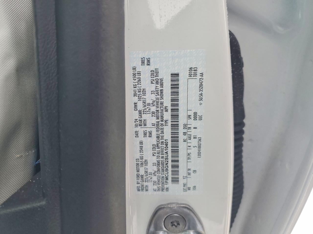 2025 FORD ESCAPE ACTIVE photo 13
