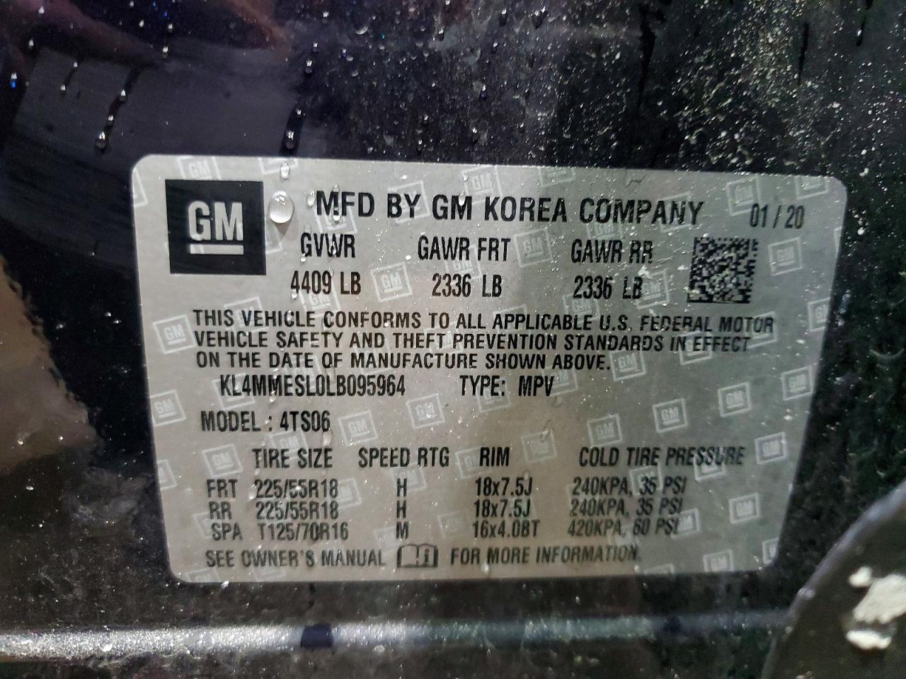 2020 BUICK ENCORE GX SELECT photo 25