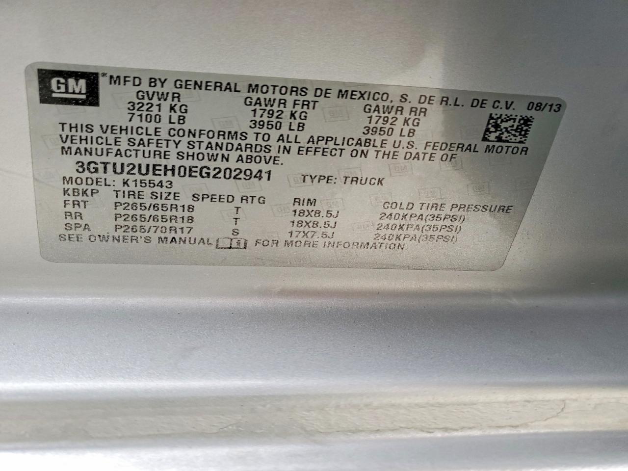 2014 GMC SIERRA K1500 SLE photo 23