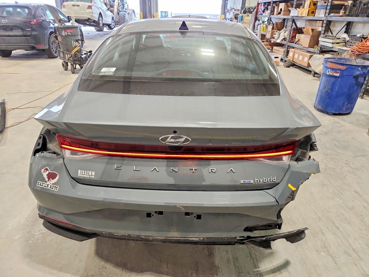 2022 HYUNDAI ELANTRA BLUE photo 6