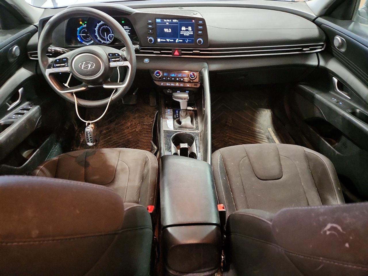2022 HYUNDAI ELANTRA BLUE photo 8