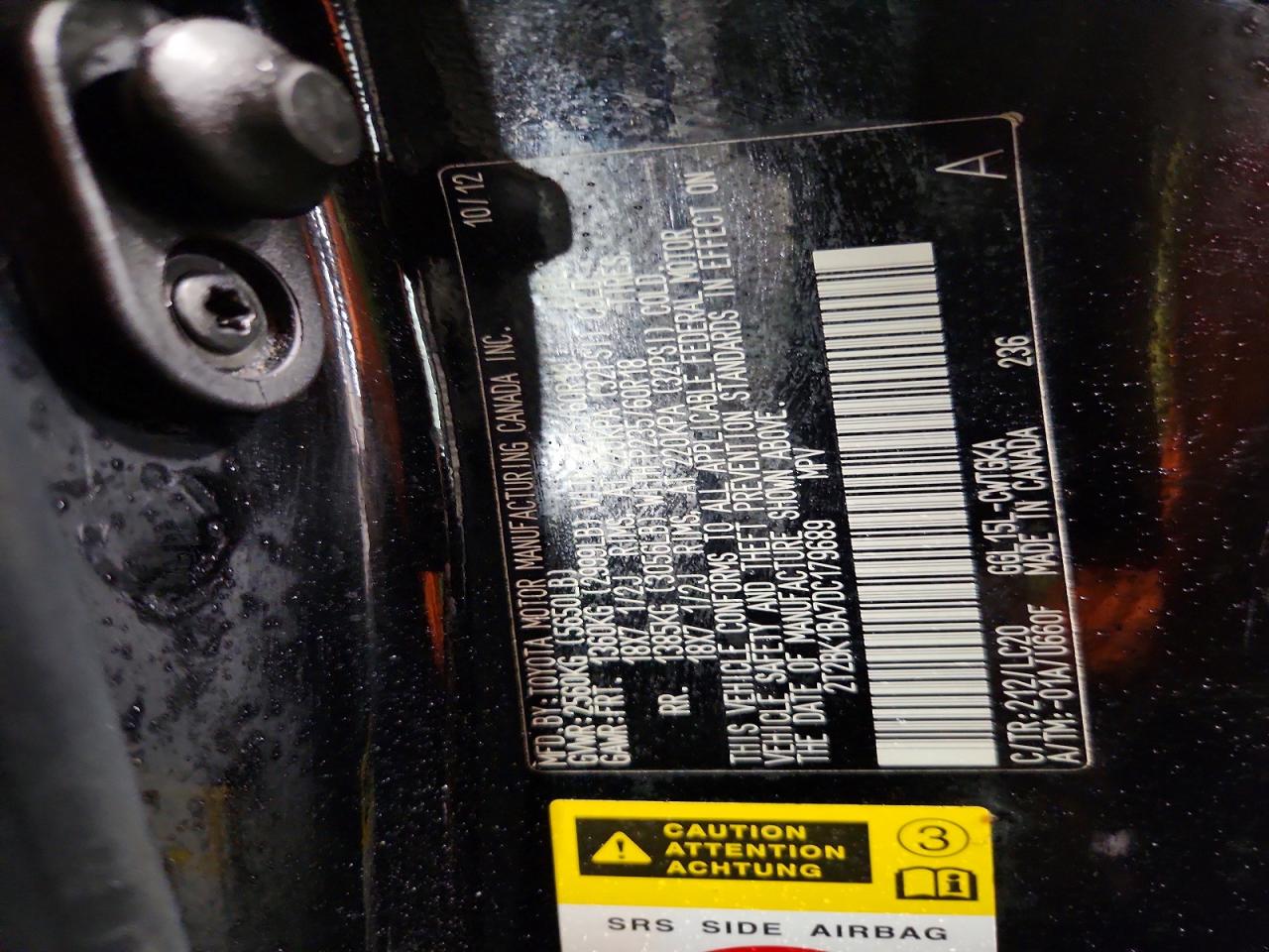 2013 LEXUS RX 350 BASE photo 37