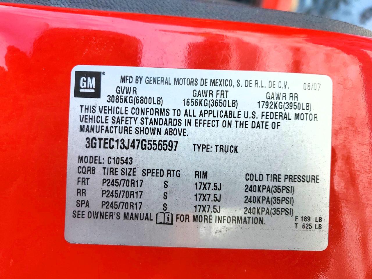 2007 GMC NEW SIERRA C1500 photo 23