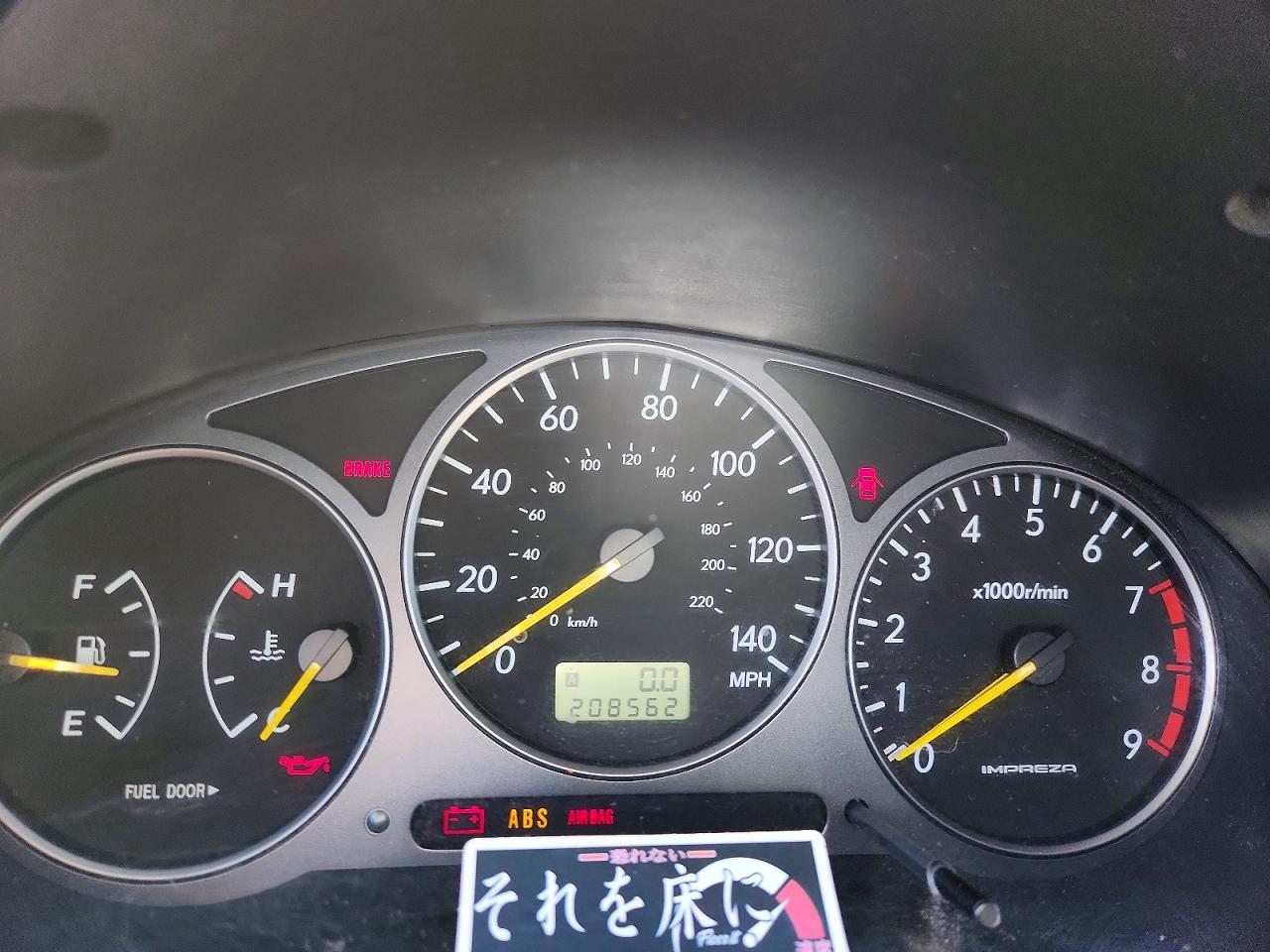 2003 SUBARU IMPREZA WRX photo 9
