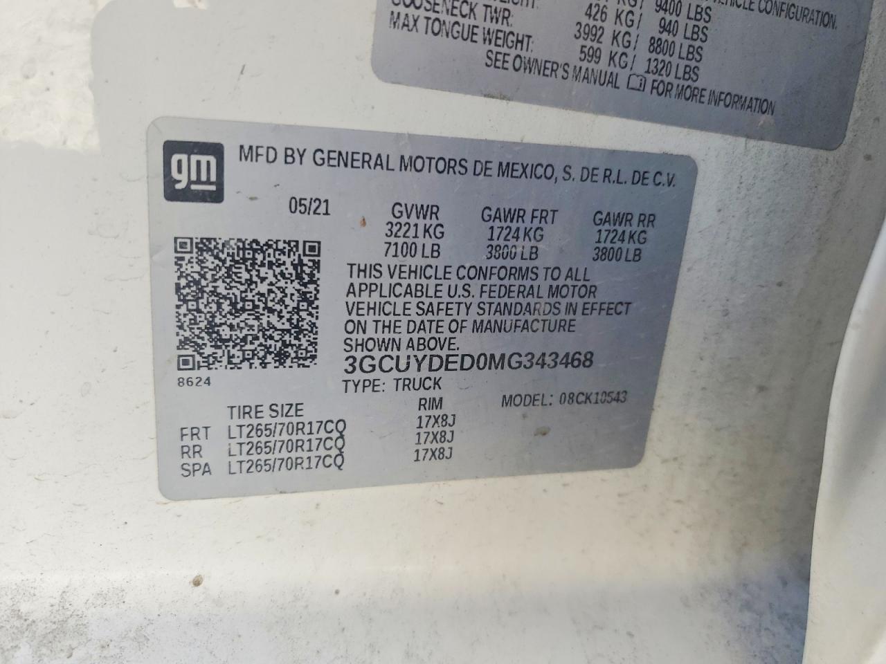 2021 CHEVROLET SILVERADO K1500 LT photo 12