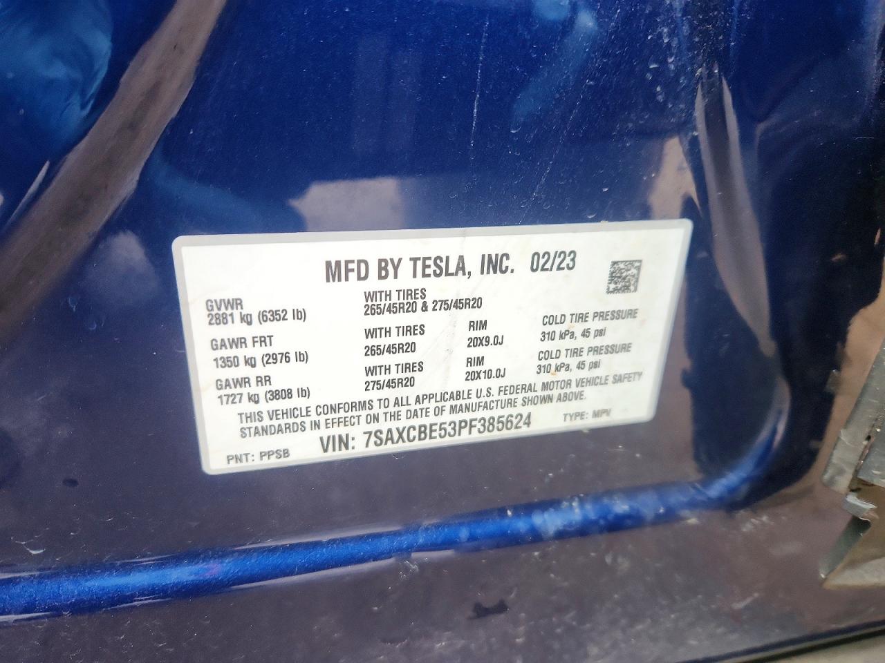 2023 TESLA MODEL X photo 40