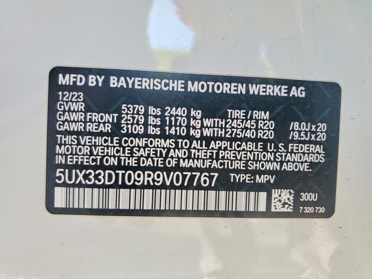 2024 BMW X4 XDRIVE30I photo 27