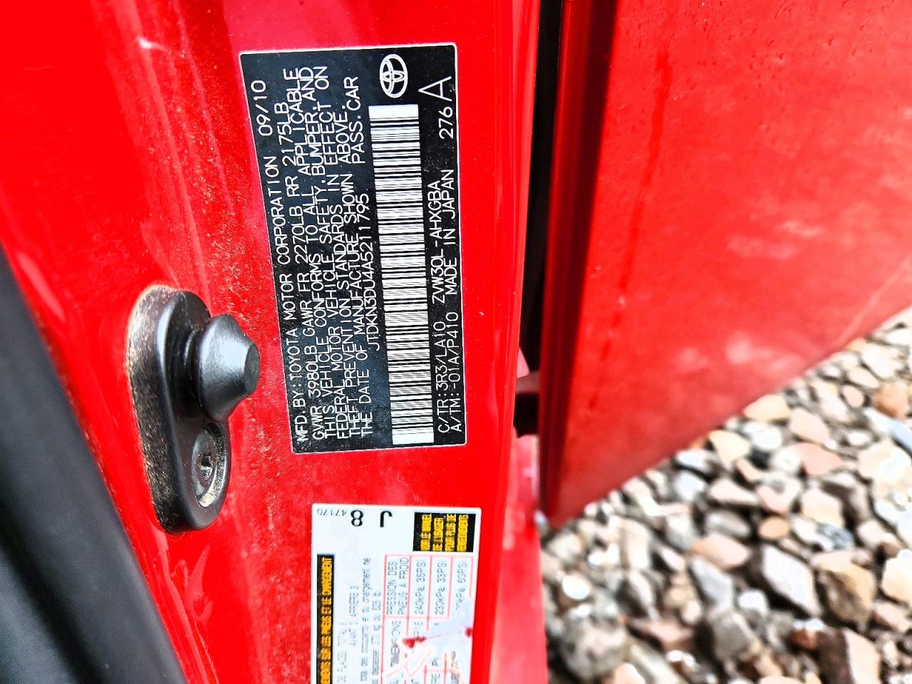 2010 TOYOTA PRIUS IV photo 12