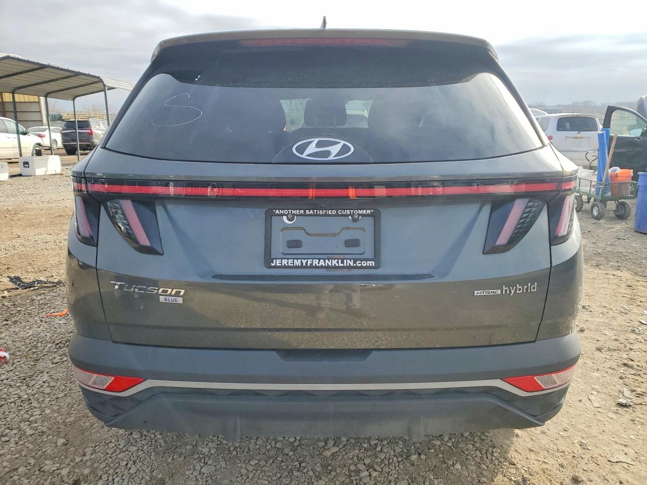 2022 HYUNDAI TUCSON BLUE photo 6